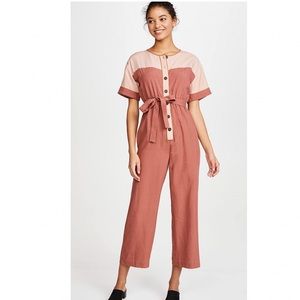 MADEWELL Colorblock Jumpsuit